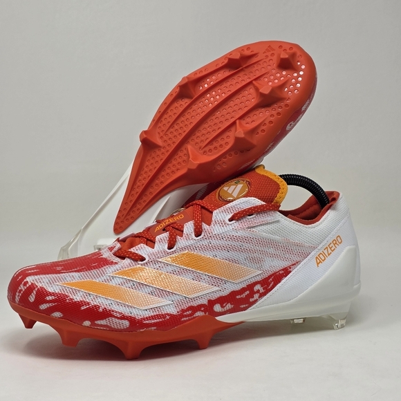 Adidas Adizero Electric Speed Orange Football Cleats IE4424 Men’s Size 10 New - Picture 1 of 12